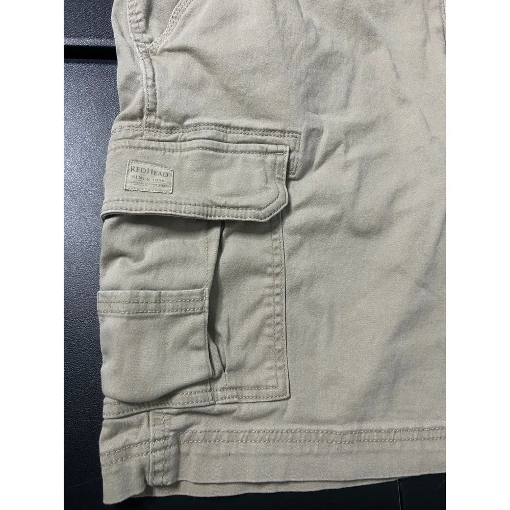 Redhead Khaki Cargo Shorts Mens 36 - Picture 5 of 8